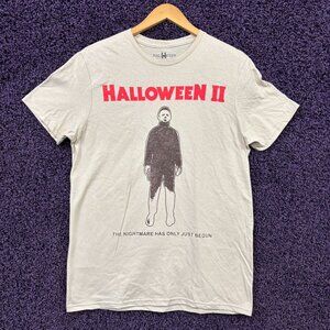 Halloween II Michael Myers Horror Movie Poster Art T-Shirt M